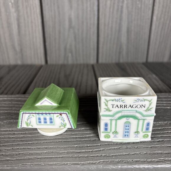 1989 Lenox Spice Village “Tarragon” House – Fine Porcelain – See All Photos - Picture 2 of 10